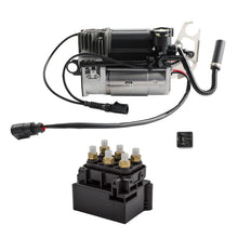 Load image into Gallery viewer, Luftfederung Kompressor Niveauregulierung + Ventil compatible for Audi Q7 4L 4L0698007C