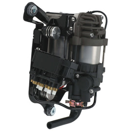 Air Suspension Compressor + Valve Block compatible for BMW 7 Series 740i 750i M760i 16-20