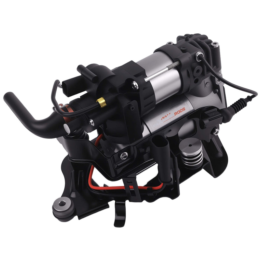Air Suspension Compressor + Bracket compatible for BMW 740e xDrive G11/G12 2017-2019