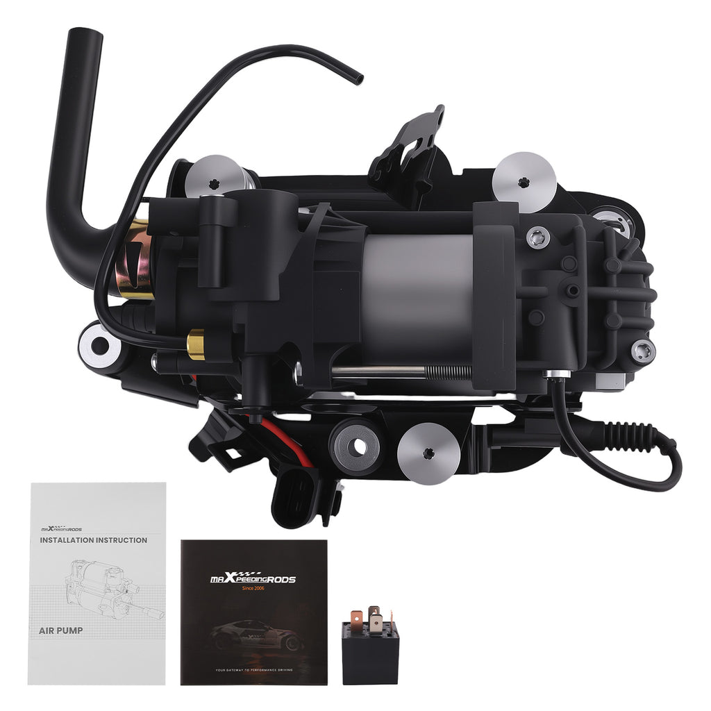 Luchtveringcompressor met Beugel + Relay geschikt voor BMW 7 Serie G11, G12 2015-2020