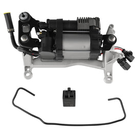 Luchtveringcompressor + Beugel geschikt voor Porsche Cayenne 92A geschikt voor VW Touareg 7P5, 7P6