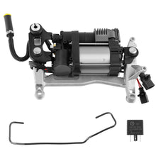 Load image into Gallery viewer, Air Suspension Compressor Pump W/ Bracket geschikt voor VW Touareg 7P5 7P6 11-18 + Relay