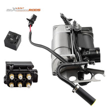 Load image into Gallery viewer, Compressor Luchtvering met Klep Block geschikt voor VW Touareg 7L geschikt voor Porsche Cayenne 9PA