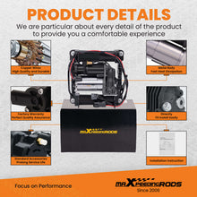 Load image into Gallery viewer, Air Suspension Compressor + Bracket + Relay compatible for Range Rover MK III 3 2002-2012
