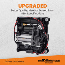 Load image into Gallery viewer, Air Suspension Compressor + Bracket + Relay compatible for Range Rover MK III 3 2002-2012