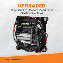 Load image into Gallery viewer, Air Suspension Compressor + Bracket + Relay compatible for Range Rover MK III 3 2002-2012