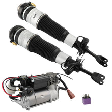 Load image into Gallery viewer, 3x compatible for Audi A6 C6 05-11 Luftfederung Federbeine +Kompressor 4F0616039 4F0616040