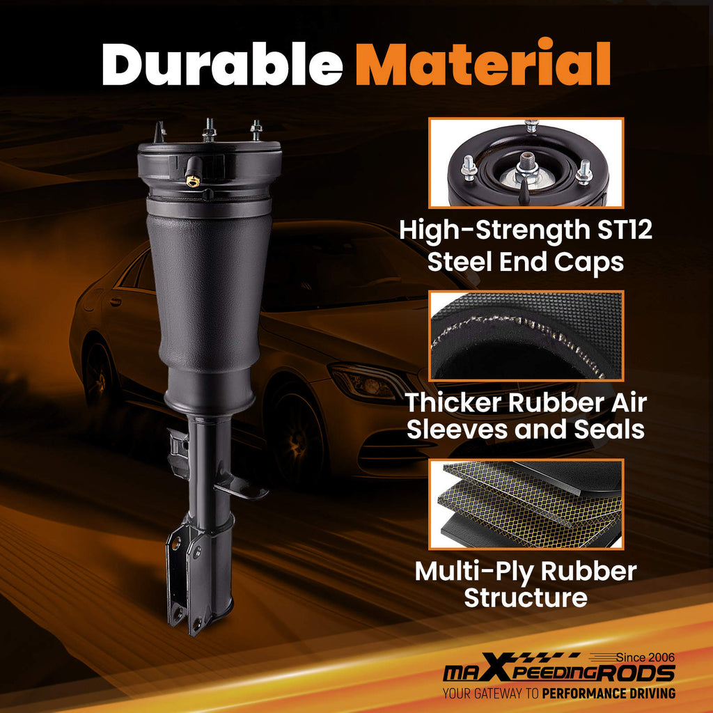 Front Left Air Suspension  Shock Absorber compatible for BMW E53 V8 4.4L 4.8L 37116761443