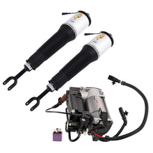 Load image into Gallery viewer, 2x Avant Air Suspension Pneumatique compatible for Audi A8 D3 4E 04-10 + 1 compressor New