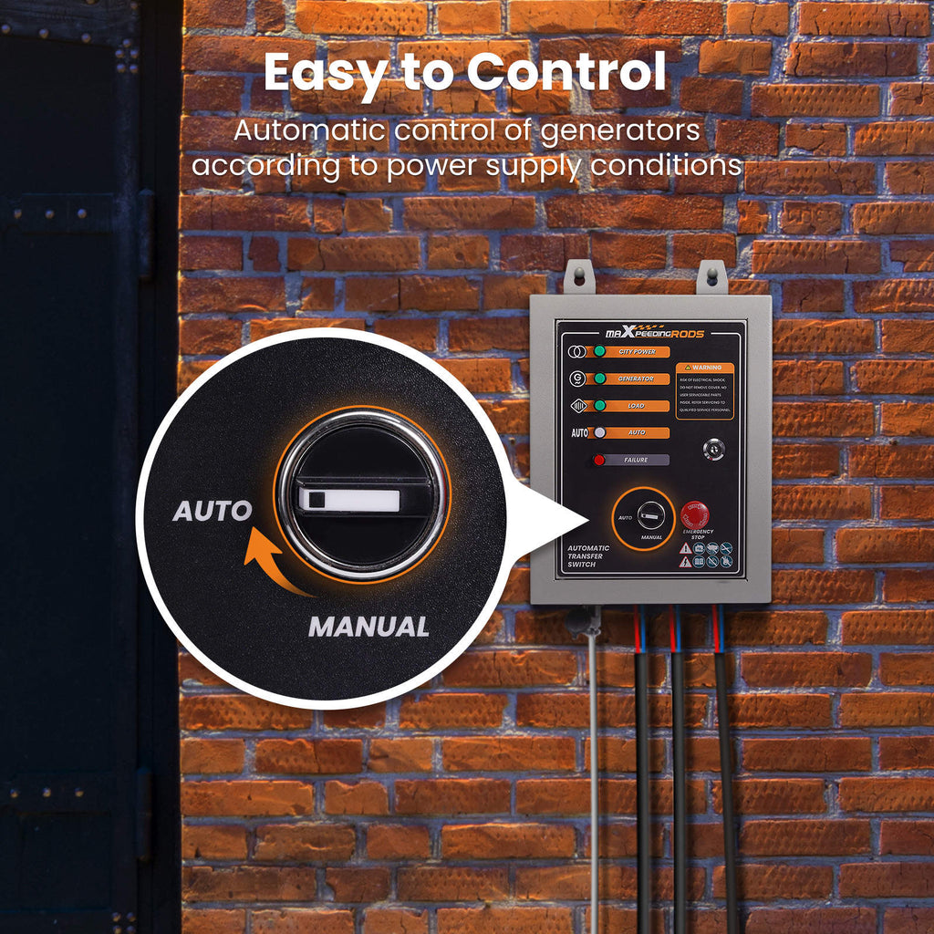 7P 2AATS Automatic Transfer Switch generator rapid supply for power outage