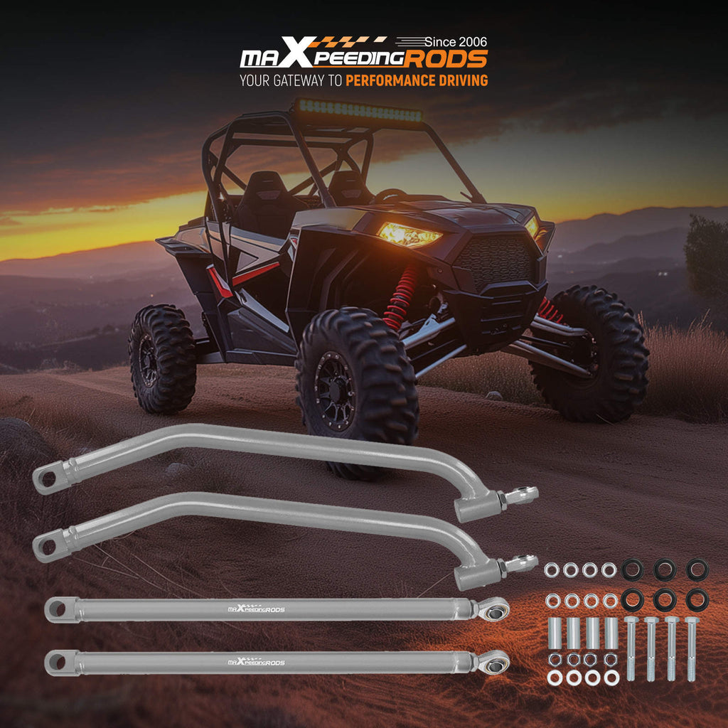 High Clearance Rear Radius Rods Bars Kit compatible for Polaris RZR 1000 XP EPS 2015