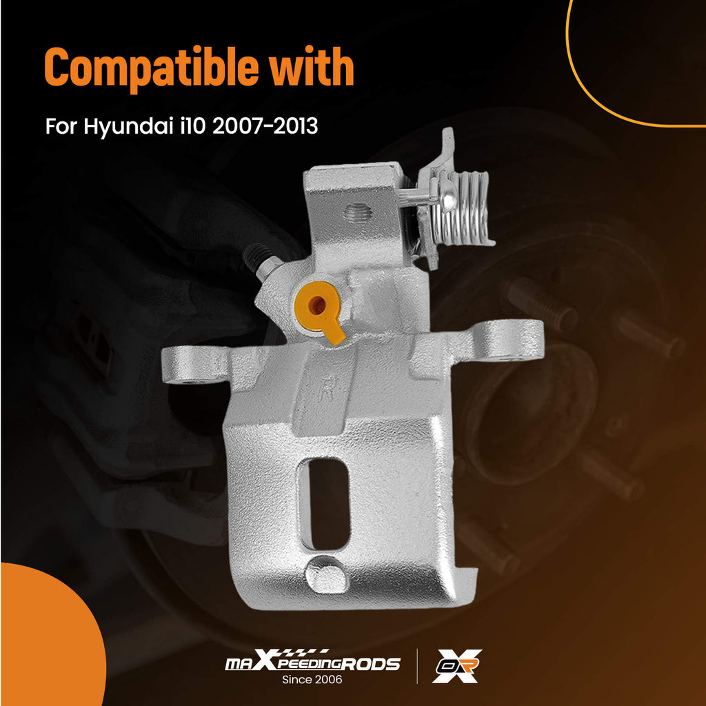Brake Caliper Rear Right compatible for Hyundai i10 2007 2008 2009 2010 2012 2013 BHQ931E