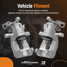 Load image into Gallery viewer, 2xBrake Calipers Rear LeftRight compatible for Vauxhall Astra G H Zafira Combo Meriva
