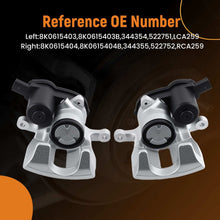 Load image into Gallery viewer, Pinzas de Freno Trasero L+R compatible for Audi A4 B8 8KH 8K2 8K5 A5 8T3 8F7 8TA 8K0615403