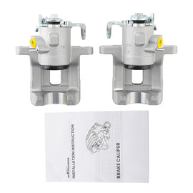 2x Remklauw achter rechts/links geschikt voor Audi A4 B6 geschikt voor Seat Exeo 3R2 3R5 1KD 1KP