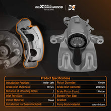 Load image into Gallery viewer, Rear Left Floating Brake Caliper compatible for Vauxhall Insignia I compatible for Saab 9-5 YS3G 13275927