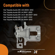 Load image into Gallery viewer, Floating Caliper Left Rear compatible for Toyota Auris compatible for Corolla E15 07-14 4785002100 36mm