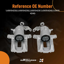 Load image into Gallery viewer, 2x Brake Caliper Rear Left Right compatible for Audi A3 TT/Compatible for Volkswagen Golf Beetle 19B2577