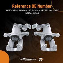 Load image into Gallery viewer, Pair Brake Caliper Rear Left Right compatible for Hyundai i10 1.0 1.2 i20 1.4 58210C8300