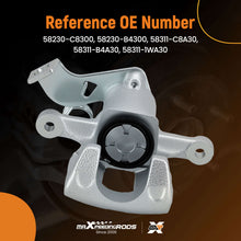 Load image into Gallery viewer, Brake Caliper Rear Right compatible for Hyundai i10 i20 1.0 1.2 compatible for Kia Rio 1.1 1.4 CRDi 34mm