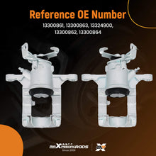 Load image into Gallery viewer, 2x Rear Brake Calipers compatible for Vauxhall Astra 2009-2015 Zafira 2011-2018 13300861
