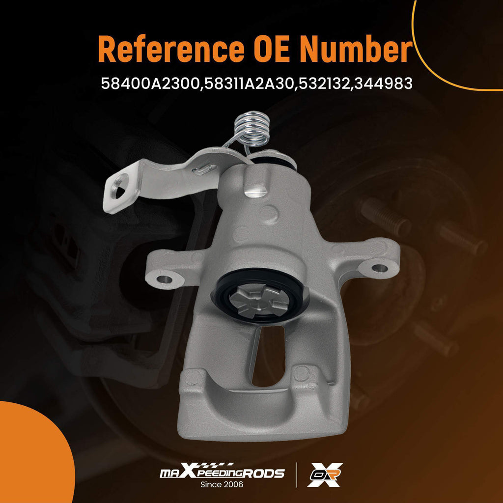 Brake Caliper Rear Right Side compatible for Kia Ceed Pro Ceed JD 1.0 1.4 1.6 2012-On 10mm