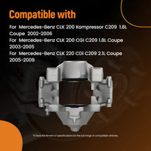 Load image into Gallery viewer, Fixed Brake Caliper Rear Left compatible for Mercedes-Benz CLK SLK C209 343686 278mm