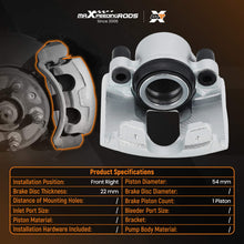 Load image into Gallery viewer, Brake Caliper Front Right compatible for Ford Puma 1997-02 StreetKa 2003-2005 BCA1060 54mm