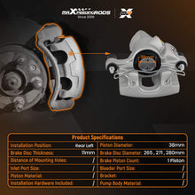 Load image into Gallery viewer, Brake Caliper Rear Left compatible for Ford Focus MK III Tourneo Connect compatible for Volvo C30 344414