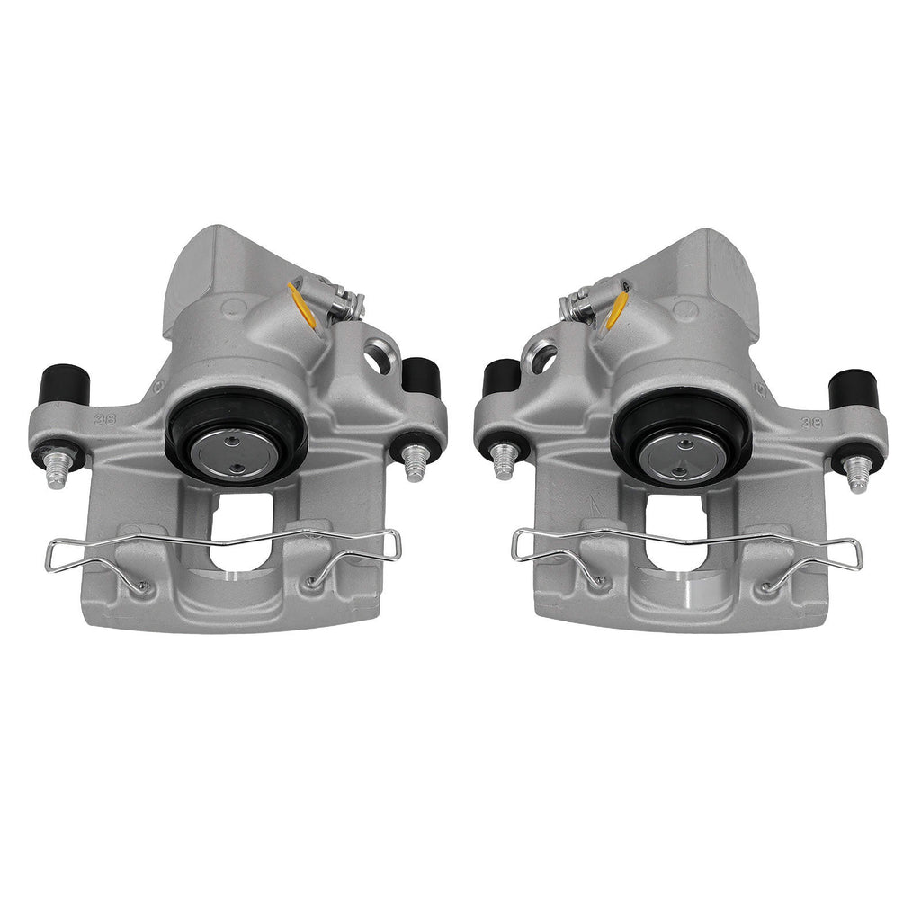 Pair of Rear LeftRight Brake Caliper compatible for Ford Focus MK III compatible for Mazda 3 Volvo C30