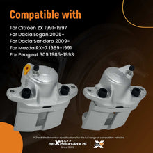 Load image into Gallery viewer, Brake Caliper Left + Right Front compatible for Renault Clio Twingo Logan 7701201965 48mm