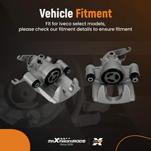Load image into Gallery viewer, Pair Brake Caliper Rear Left + Right compatible for Iveco Daily Mk3 Mk4 1999-2014 42548181