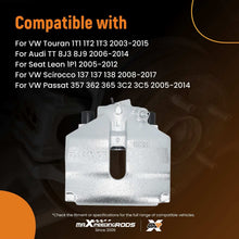 Load image into Gallery viewer, Front Left Side Brake Caliper compatible for Audi A1 A3 TT compatible for Seat Skoda VW EOS 1F7 6R0615123