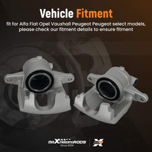 Load image into Gallery viewer, Pair Brake Caliper Front Left Right compatible for Vauxhall Corsa D 2006-2014 77363924