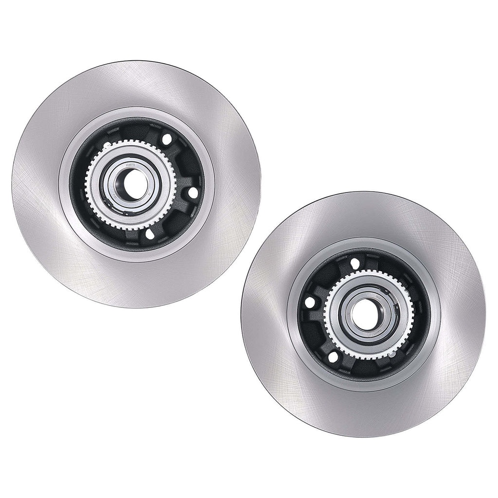 Rear Brake Discs and Pads compatible for Opel Vivaro/Compatible for Renault Trafic 2001-2014 4320600QAB