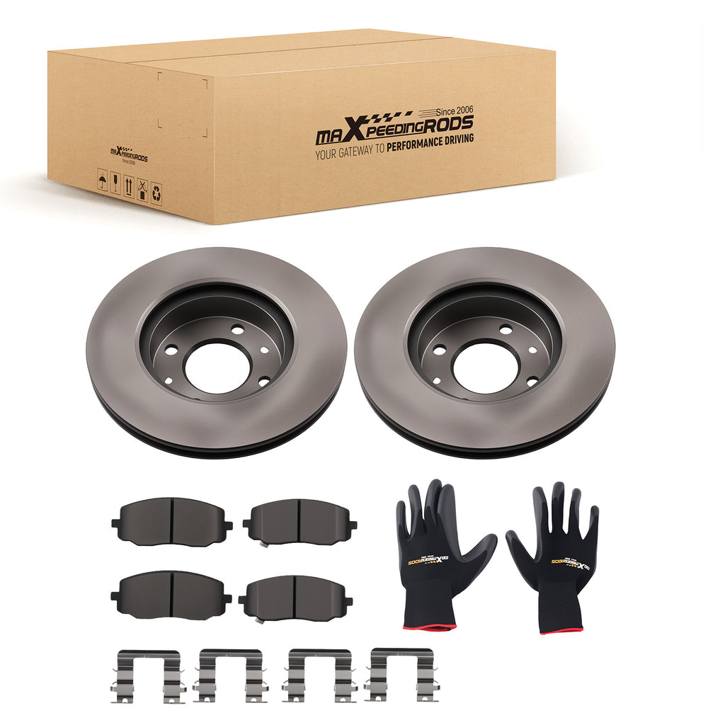 Front Brake DiscsBrake Pads compatibel met Hyundai i10 I PA 1.0L/...