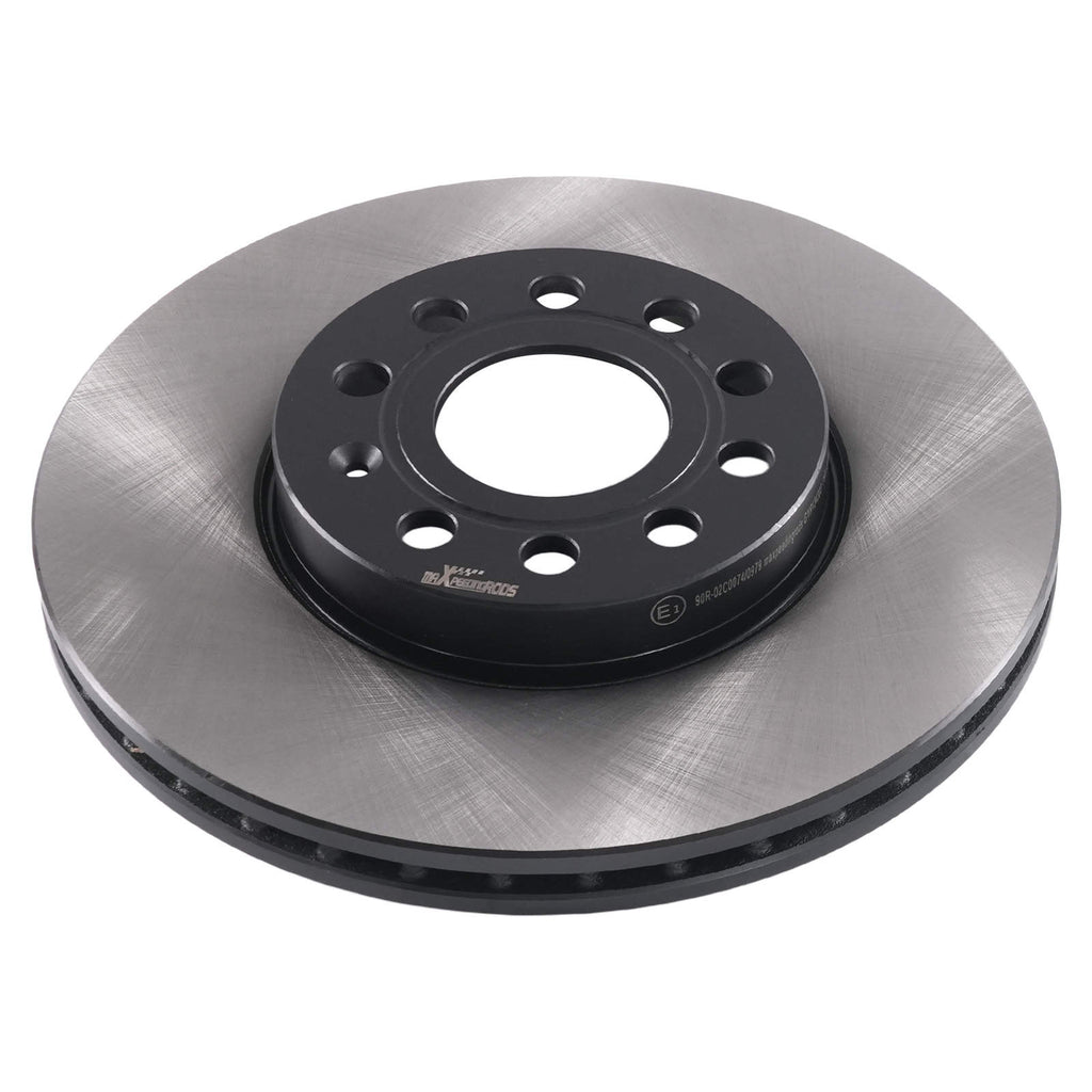 Front Brake Discs and Pads compatible for VW Golf VII Van 5G1 Hatch 2012-2017 5Q0698151B