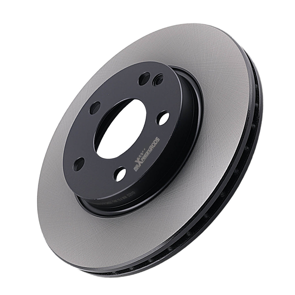 2x Front Brake Disc compatible for Mercedes A-Class W169 B-Class W245 04-12 1694210812 22mm