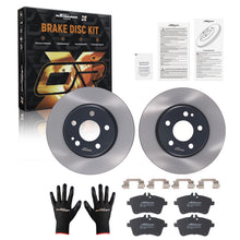 Load image into Gallery viewer, Brake Discs+Brake Pads Front compatibel met Mercedes A Class E-CE...
