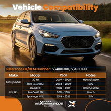 Load image into Gallery viewer, Rear Brake Discs Left + Right compatible for Hyundai i30 FD 07-11 compatible for Kia Ceed 584111H300 10mm