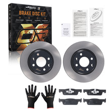 Load image into Gallery viewer, Front Brake Discs Pads Set compatible with Dacia Sandero/compatible with Renault Clio 2008-2015 402062212R
