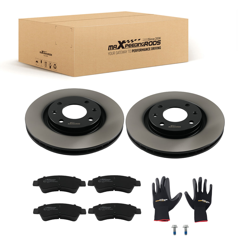 Brake DiscsBrake Pads Front 265.8mm compatible with Citroen Berlingo Xsara Picasso C3 C2