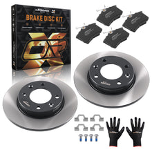 Load image into Gallery viewer, Brake Discs+Brake Pads Rear compatible with Peugeot 307 SW/compatible with Citroen C4 2002-2011 1E0698451B