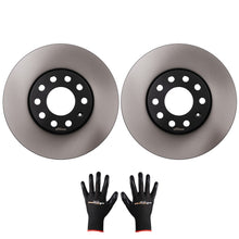 Load image into Gallery viewer, 2 voor Remschijven geschikt voor Audi 100 A4 A6 geschikt voor Skoda Superb 1990-2013 Black