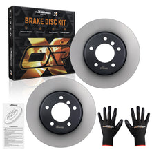 Load image into Gallery viewer, 2x Front Brake Discs Left Right geschikt voor BMW 520d 523i 525d 525i E60 E61 34116764021
