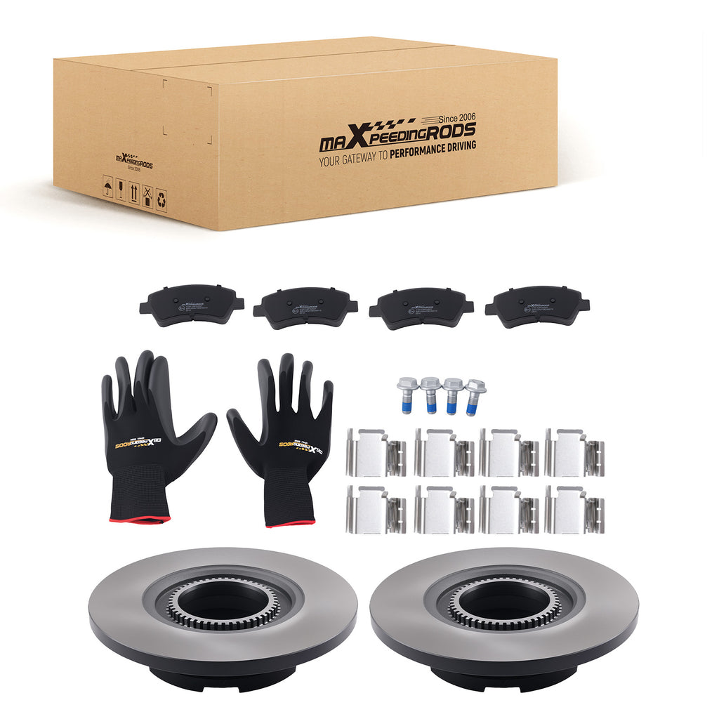 Brake DiscsPads Set Rear 288mm compatibel met Ford Tourneo Custom...