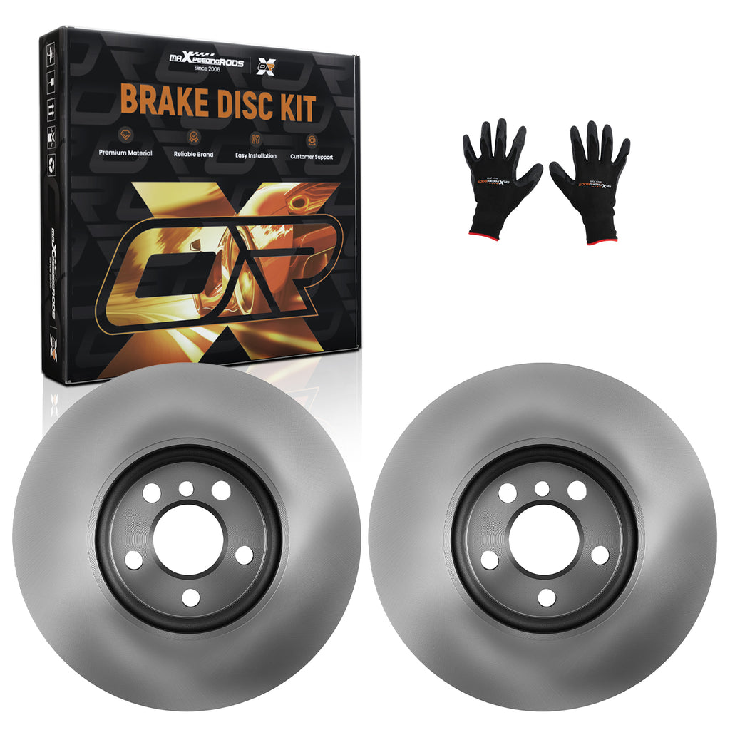 Pair Brake Discs Front Left Right geschikt voor BMW 2 F45 F46 X1 F48 X2 F39 4116799351