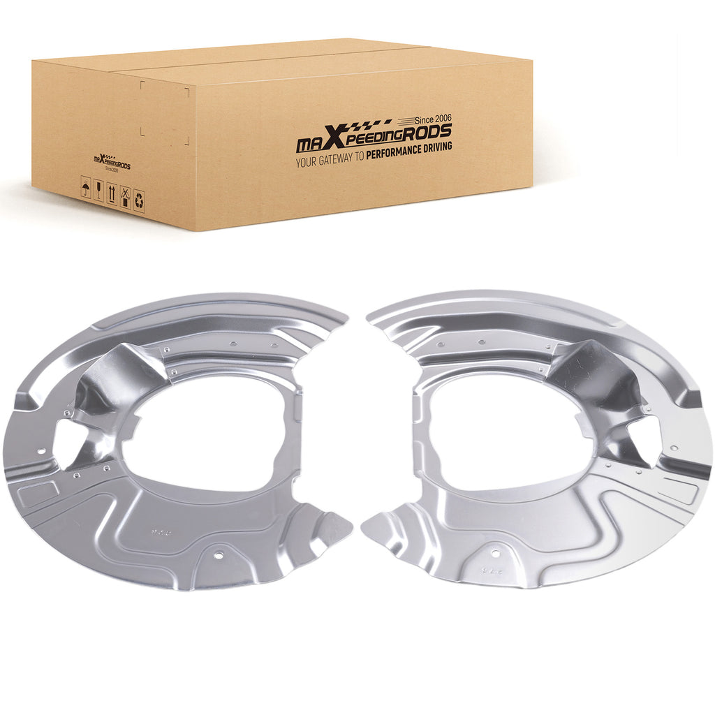 Brake Dust Shield Front compatible with BMW X5 xDrive50i M Sport X6 Extravagance 2007-19
