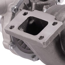 Load image into Gallery viewer, GT30 GT3076 UNIVERSAL turbo turbocharger kit with oil hoses fittings T3 Flange