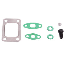 Load image into Gallery viewer, GT30 GT3076 UNIVERSAL turbo turbocharger kit with oil hoses fittings T3 Flange